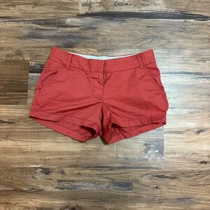 Women's Chino Red Shorts